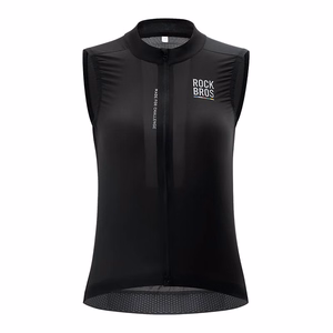 Rockbros TLMJ003 ROAD TO SKY Women's Lightweight Breathable Cycling Vest L - Black