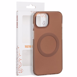 Tecto Shield Mistiq Mag vāciņš iPhone 13 / 14 6,1", brūns