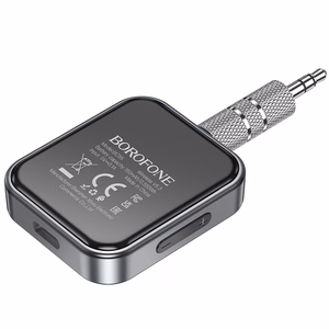 Borofone Bluetooth audio uztvērējs AUX BC555 Suave melns