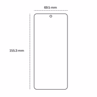Rūdītais stikls 2,5D Xiaomi Redmi Note 10 5G / Poco M3 Pro / M3 Pro 5G
