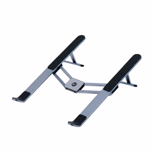 Настольная подставка для ноутбука/планшета складная Forcell F-Grip Fold Stand H Pro серая