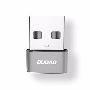Dudao adapteris no USB Type-C uz USB melns (L16AC black)