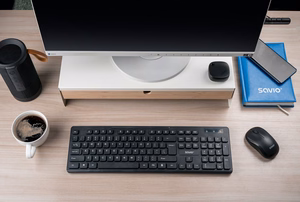 Savio KB-02 tastatūra mājas/birojs USB QWERTY melna