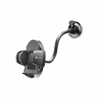 FORCELL F-GRIP Oval 27 cm auto turētājs vējstiklam / paneļim / ventilācijas atverei melns