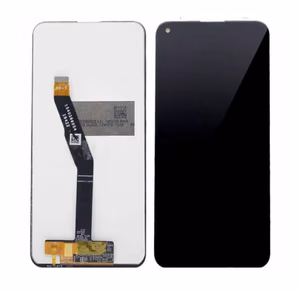 LCD ekrāns Huawei P40 Lite E/Y7p 2020/Play 3 ar skārienekrānu melns ORG