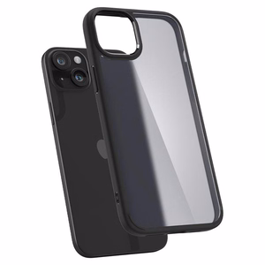 Spigen Ultra Hybrid viedtālruņa apvalks iPhone 15 Plus - Melns
