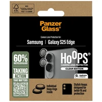 PanzerGlass Hoops objektīva aizsargstikls rūdīts stikls Samsung Galaxy S25 Edge - caurspīdīgs