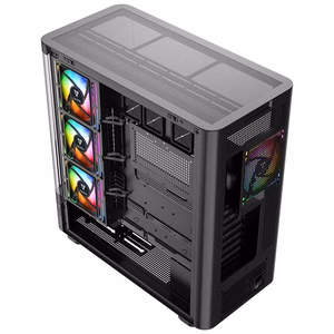 MODECOM Volcano AQ200 ARGB Midi melns