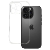 Īpaši plāns 1mm viedtālruņa apvalks Iphone 16 Pro caurspīdīgs