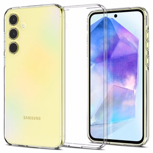Spigen Liquid Crystal viedtālruņa apvalks Samsung Galaxy A55 5G - caurspīdīgs