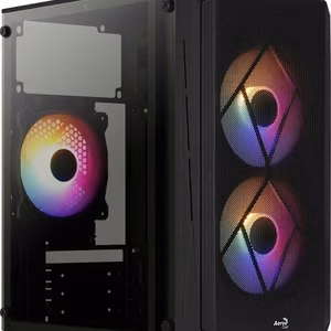 Aerocool CS107V2 melns Mini Tower datora korpuss