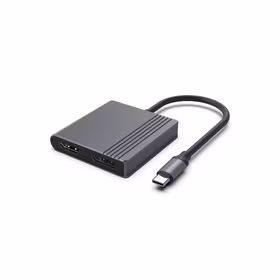 Gembird A-CM-HDMIFDPF-01 USB-C uz HDMI/DP adapteris