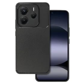 Tel Protect Carbon Elite viedtālruņa apvalks Xiaomi Redmi Note 14 5G melns