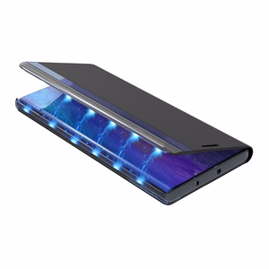 Sleep Case чехол-книжка со Smart Window для iPhone 13 синий