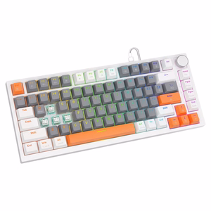 Savio ASTRAL balts JADE 3 COLOURS keyboard Gaming USB QWERTY US International