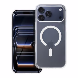 Чехол для iPhone 17 PRO MAX Clear Mag Cover Elite (STR / NON-YELLOWING / CAMERA CONTROL BUTTON) совместимый с MagSafe прозрачный