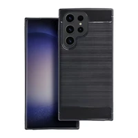 Oglekļa šķiedras apvalks viedtālrunim SAMSUNG S10 - melns