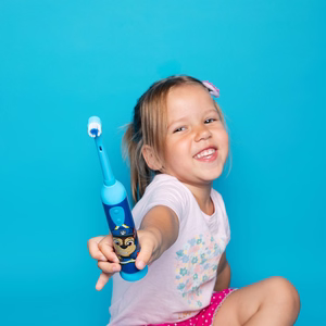 Paw Patrol bērnu oscilējošā zobu birste KOSMO zila