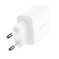Acefast sienas lādētājs USB Type C / USB 20W, PPS, PD, QC 3.0, AFC, FCP balts (A25 balts)