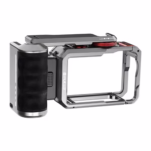 Puluz titāna paplašināšanas būris ar rokturi un papildu savienojumiem DJI Osmo Action 6