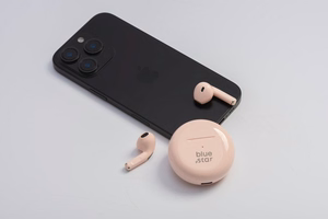 Blue Star (TX3) TWS Bluetooth bezvadu austiņas rozā