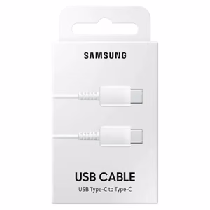USB cable Samsung EP-DA705BWEGWW Type-C to Type-C 1.0 m white