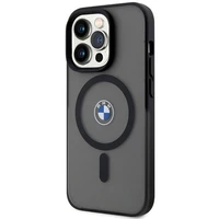 BMW Signature MagSafe macins priekš iPhone 14 Pro - Melns