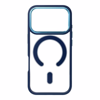 COLOR EDGE MAG COVER magnētiskais viedtālruņa apvalks, savietojams ar MagSafe, paredzēts IPHONE 17 Pro, tumši zils