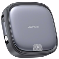 USAMS Kabelis izvelkams 3w1 ar kastīti MicroUSB/USB-C/Lightning 60W tērauda SJ650USB01 (US-SJ650)
