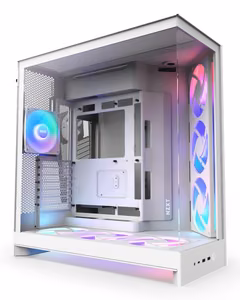 NZXT H9 Flow RGB+ Midi Tower White