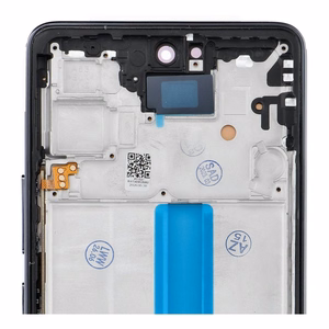 REWA OLED LCD displejs ar rāmi SAMSUNG A53 5G, melns
