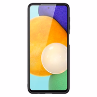 Dux Ducis Yolo elegants vāciņš viedtālrunim no ekoloģiskās ādas Samsung Galaxy A13 5G melns