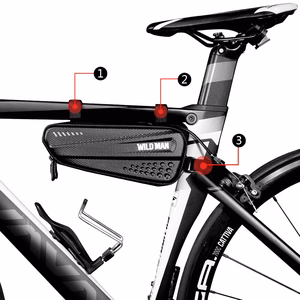 WILDMAN Velosipēda soma ES4 ūdensizturīgs 1,2L