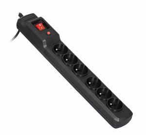 Activejet COMBO 6GN – 6 ligzdu pagarinātājs ar 1.5 m kabeli (ACJ_Combo_6gn_1,5m)
