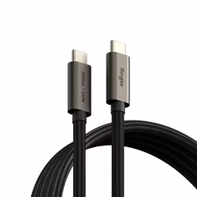Ringke USB-C 3.2 Gen. PD240W kabelis 200cm - melns