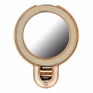 Viedtālruņa statīvs Circle MIRROR - uzlīmējams - rozā