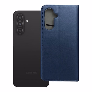 SMART MAGNETO grāmatu viedtālruņa apvalks SAMSUNG A26 tumši zils