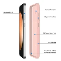 Korpuss Dux Ducis Samsung S731 S25 FE rozā krāsā