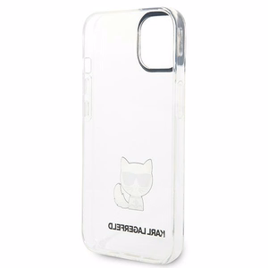 Viedtālruņa apvalks Karl Lagerfeld KLHCP14MCTTR iPhone 14 Plus 6.7\" skaidrs / skaidrs Choupette Body