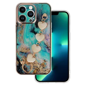 Viedtālruņa apvalks Trend Case iPhone 13 Pro dizaina 6 zils