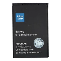 Baterija Samsung S5610 / S5611 / L700 / S3650 / S5620 / B3410 / S5260 1000 mAh Blue Star Premium