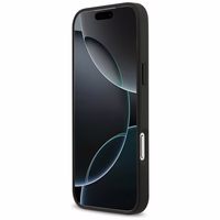 Guess 4G Nauble Card Triangle apvalks iPhone 17 Pro Max - melns