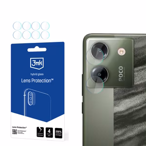 Hibrīda stikls kameras objektīvam 3mk objektīva aizsardzība Xiaomi Poco M7 Pro 5G