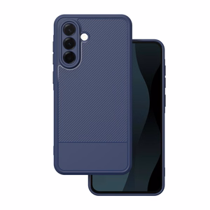 Simple Carbon viedtālruņa apvalks Samsung Galaxy A36 5G zils
