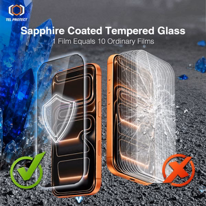 Rūdīts stikls Tel Protect 10X HD DLC Diamond Coating priekš Iphone 16