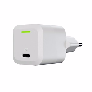 Green Cell PowerGaN 33W PD 3.0 QC 3.0 USB lādētājs 1× USB-C, balts