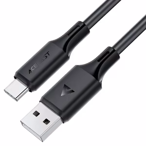 Acefast C17-04 USB кабель USB-A — USB-C 1.2м — чёрный