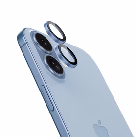 Benks rūdīts stikls DR Sapphire Lens Protector kamerai iPhone 17 (2 lēcas) gaiši zils