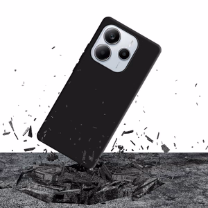 3mk Silikona viedtālruņa apvalks Xiaomi Redmi Note 14 5G - melns