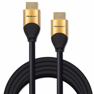 Qoltec 50357 HDMI kabelis 5 m HDMI Type A (Standard) melns